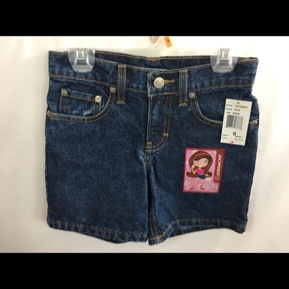 Jordache Denim Shorts Girls Sz 10 NWT - Picture 1 of 2